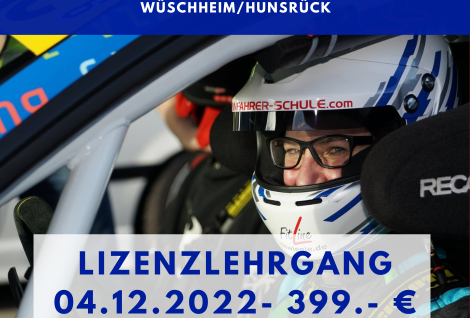 Lizenzlehrgang am Sonntag, 04.12.2022 in Wüschheim/Hunsrück